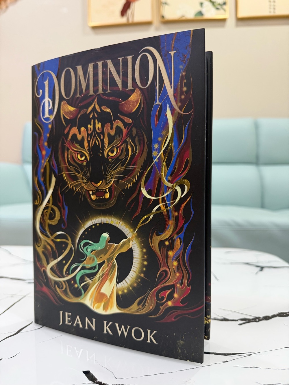 Allurial Dominion by Jean Kwok Special Edition Book Sprayed Slightly Damaged
